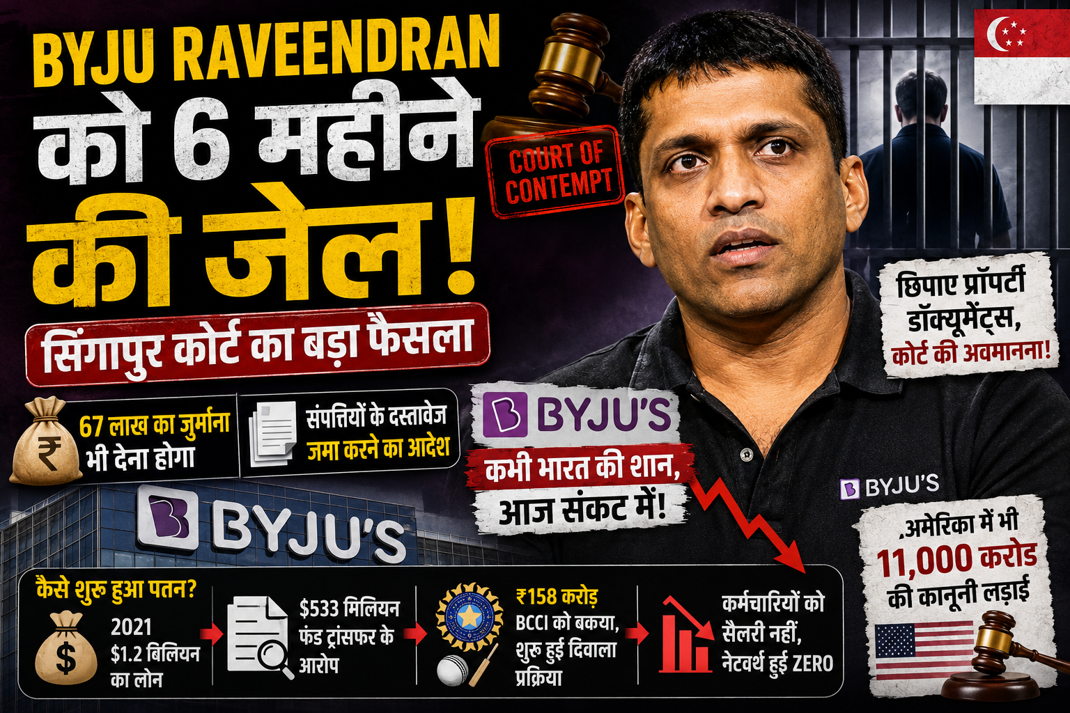 Byju Raveendran Crisis