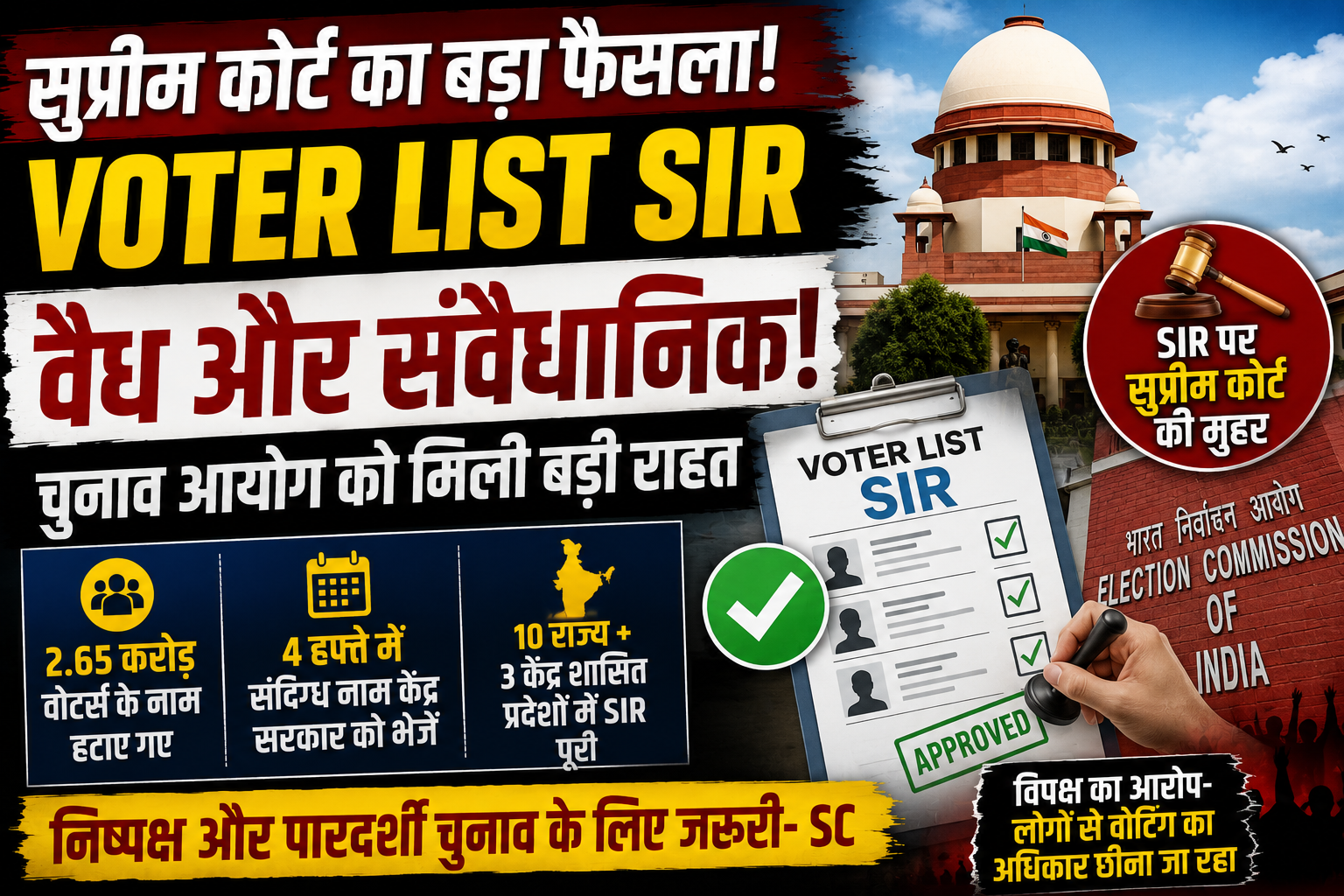 Voter List SIR